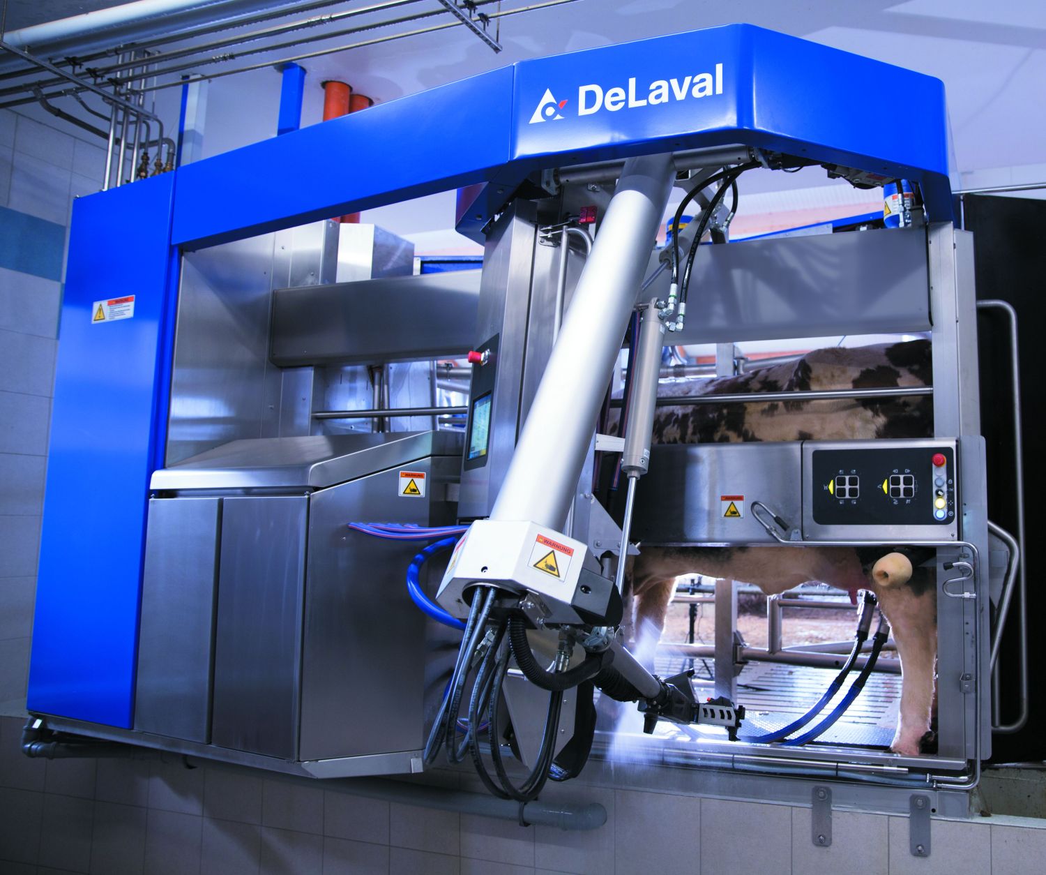 DeLaval VMS milking system V300 arm